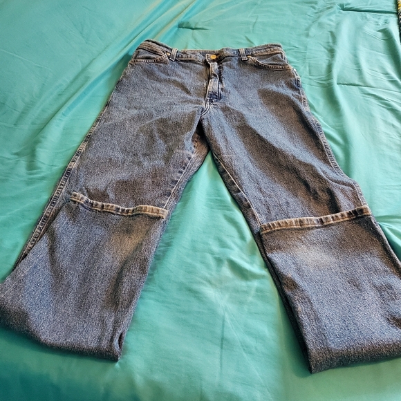 Woman's Wrangler 14MWZ Premium Patch Jean's VINTAGE - Picture 4 of 4